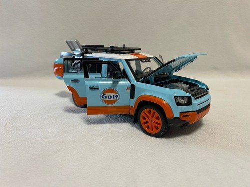 1:18 Land Rover Defender 110 Diecast Model Car Toy Collectible Sound Light Gift - Picture 48 of 48