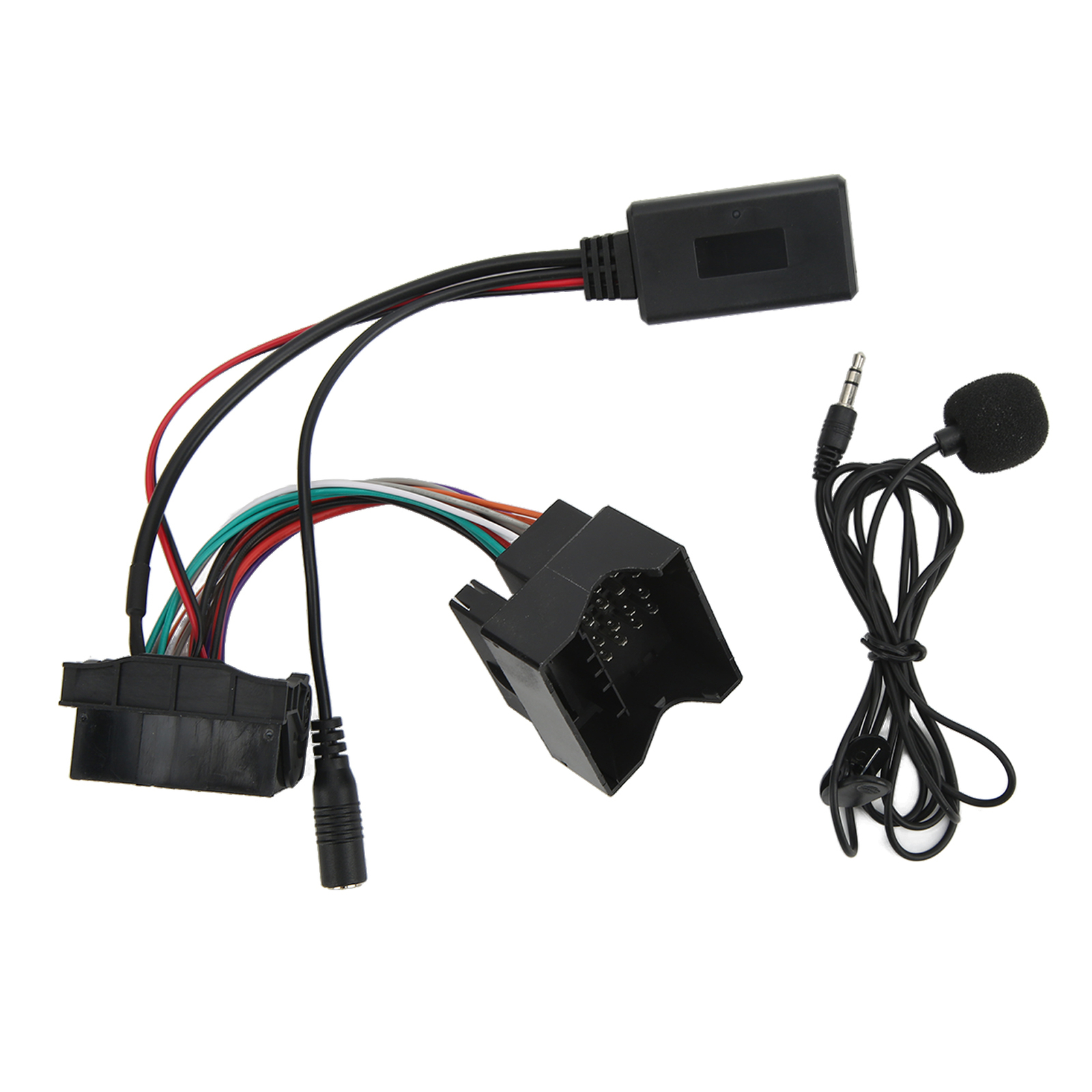 Car AUX In Cable 5.0 Audio Wire Harness Handsfree Microphone For