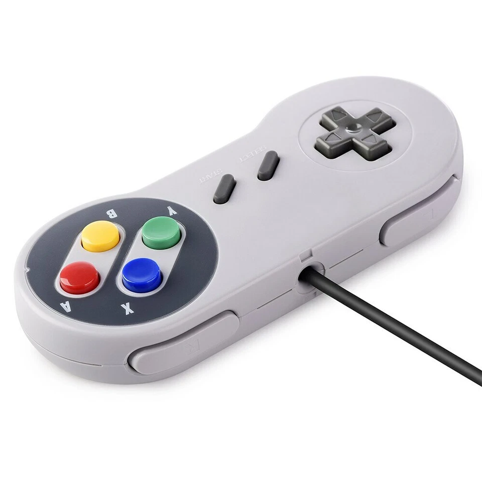 Manette De Jeux USB Classique Compatible SNES Pour PC Windows Et Raspberry Pi - Photo 2/4