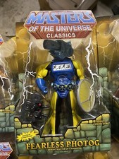 Masters of the Universe Classics FEARLESS PHOTOG MOTUC Matty Collector  NEW