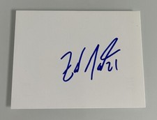 Zack MacQueen Signed Autographed Photo Paper 3x4 in Sarnia Sting Spitfires