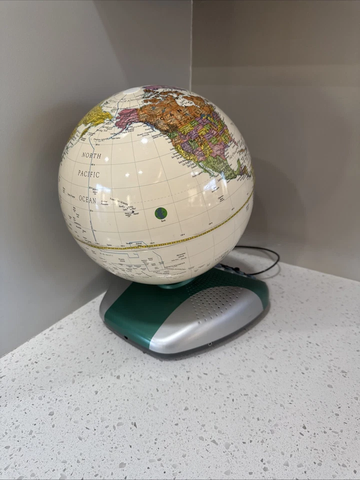 LEAP FROG INTERACTIVE TALKING SMART GLOBE EXPLORER EUREKA CHALLENGE TESTED WORKS - Image 3 of 4