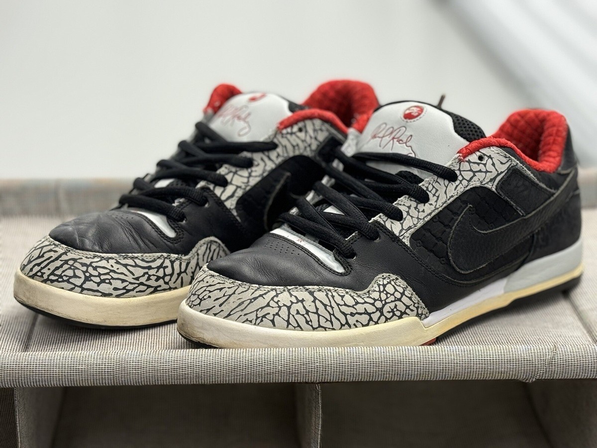 Size 12 Nike Paul Rodriguez Zoom Air Grey Haze Black for sale