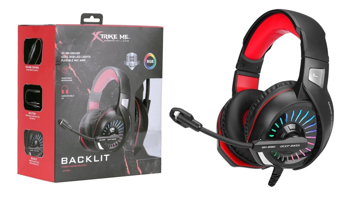 Auricular con cable Gaming - Modelo GH-890 - XTRIKE ME