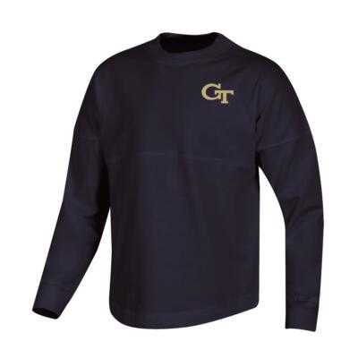 Girls Georgia Tech GT Oversized Spirit Fan Jersey Shirt | eBay