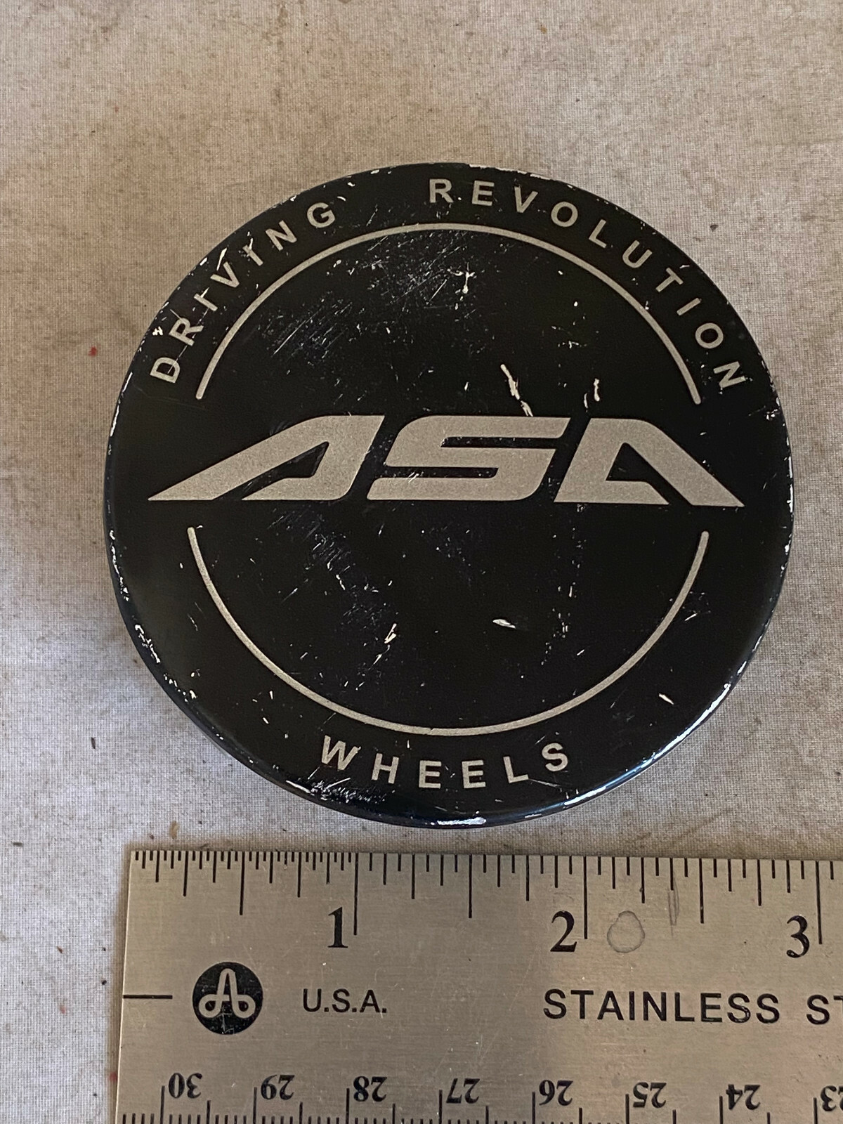 BBS ASA Matte Flat Black Custom Wheels with C104K75 Center Cap Hub Cover-image