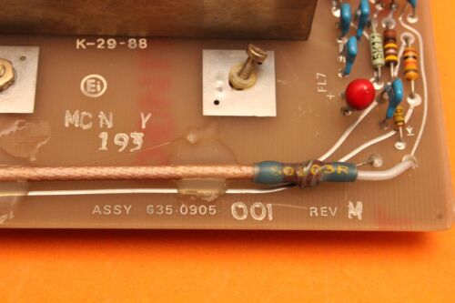 CARTE FILTRE POUR RÉCEPTEUR ROCKWELL COLLINS HF-8054A 851S-1 p/n 637-2515-013 - Photo 10 sur 16