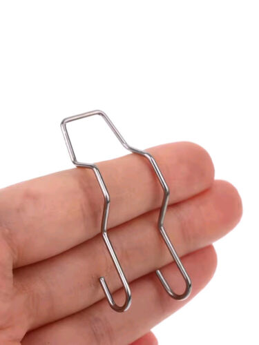 6Pcs Metal Retainer Spring Clips Buckles For Car Headlight Bulbs For H1 H3 H4 H7 - Picture 10 of 11