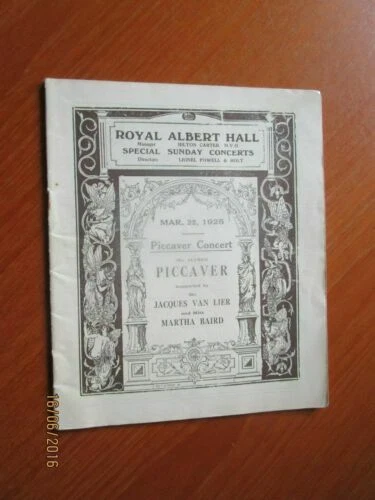 Pre 1940 Collectable Opera Not Signed