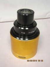 Nissin Sankor Deluxe MC Gold 42.5mm FL Speed F2.0 35mm Cine Projector Lens