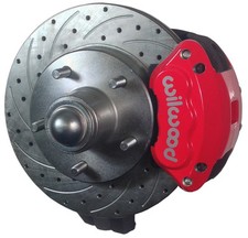 Sws Disc Brake Kitfront55-57 Chevy2 Drop Spindlesdrilled Rotorsred Wilwood Sws Disc Brake Kitfront55-57 Chevy2 Drop Spindlesdrilled Rotorsred Wilwood