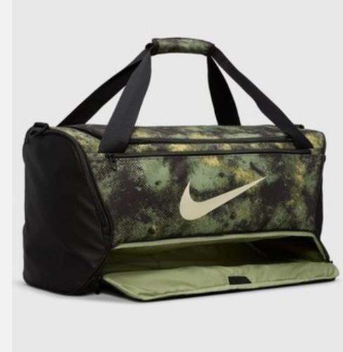 Nike Brasilia 9.5 Training Seesack Medium grün schwarz Digital Camo FZ2585 neu mit Etikett - Bild 4 von 10