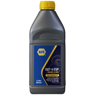 NAPA NAPA DOT 4 Brake Fluid Esp - 1 Litre - NBF4001