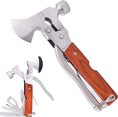 Multitool Hammer 14 in 1 Camping Gear Survival Tool Kit