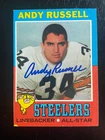 Andy Russell Autographed  1971 Topps Football Card #131 Pittsburgh Steelers