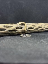 Native American Navajo plain sterling silver stamped band ring size 9