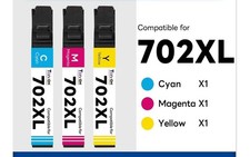 702XL T702XL Ink Cartridges for Epson 702 Workforce WF-3733 WF-3730 WF-3720-3PK