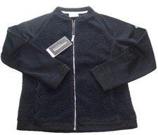 CRAGHOPPERS Woman's Bella  Fleece Jacket Zipped Pockets Navy Size 14 NWT