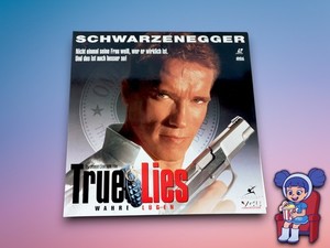 ⭐True Lies - Wahre Lügen - LaserDisc inkl. Schutzhülle⭐