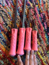 Snap-on Spb Pry Bar Set 4-piece Pink Handle Steel Flat Tip Striking Tools