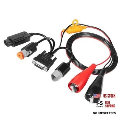 493033 Diagnostic Cable for Nexiq USB-Link 2, 3 & Inline 7, Fits Cummins 2
