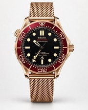 custom Automatic mod Rosegold Case And Black Dial With NH35A Movement