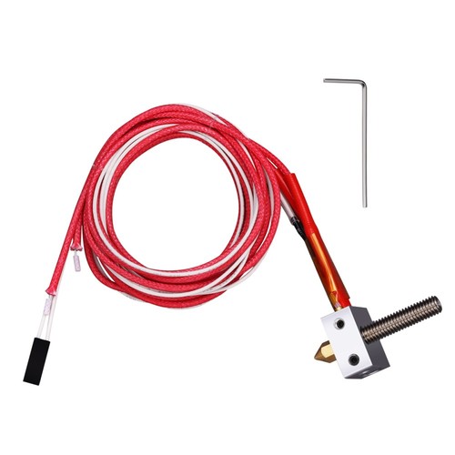 3D Printer Heating Kit Extruder Heater Block Hotend Part for Nozzle