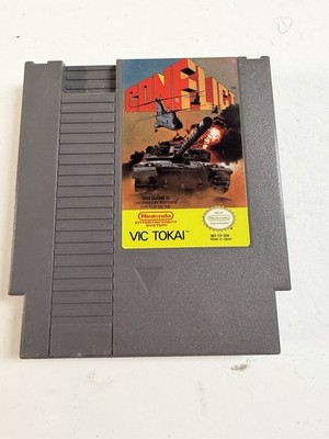 Conflict Nintendo Entertainment System NES - Fast Free Shipping W/ Sleeve