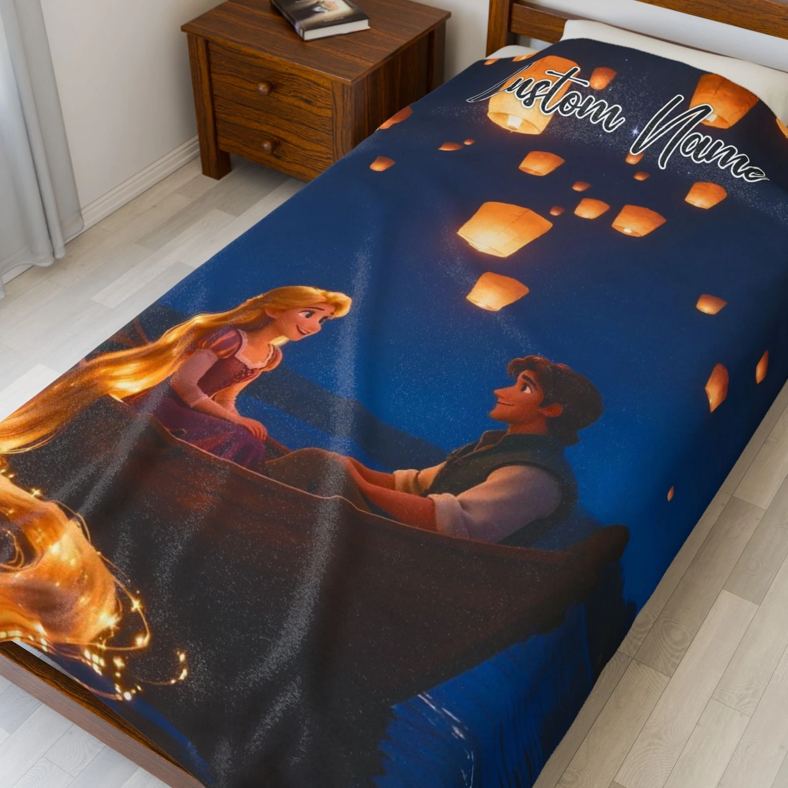 Personalized Disney Rapunzel Valentine, Gift For Friends, Couple