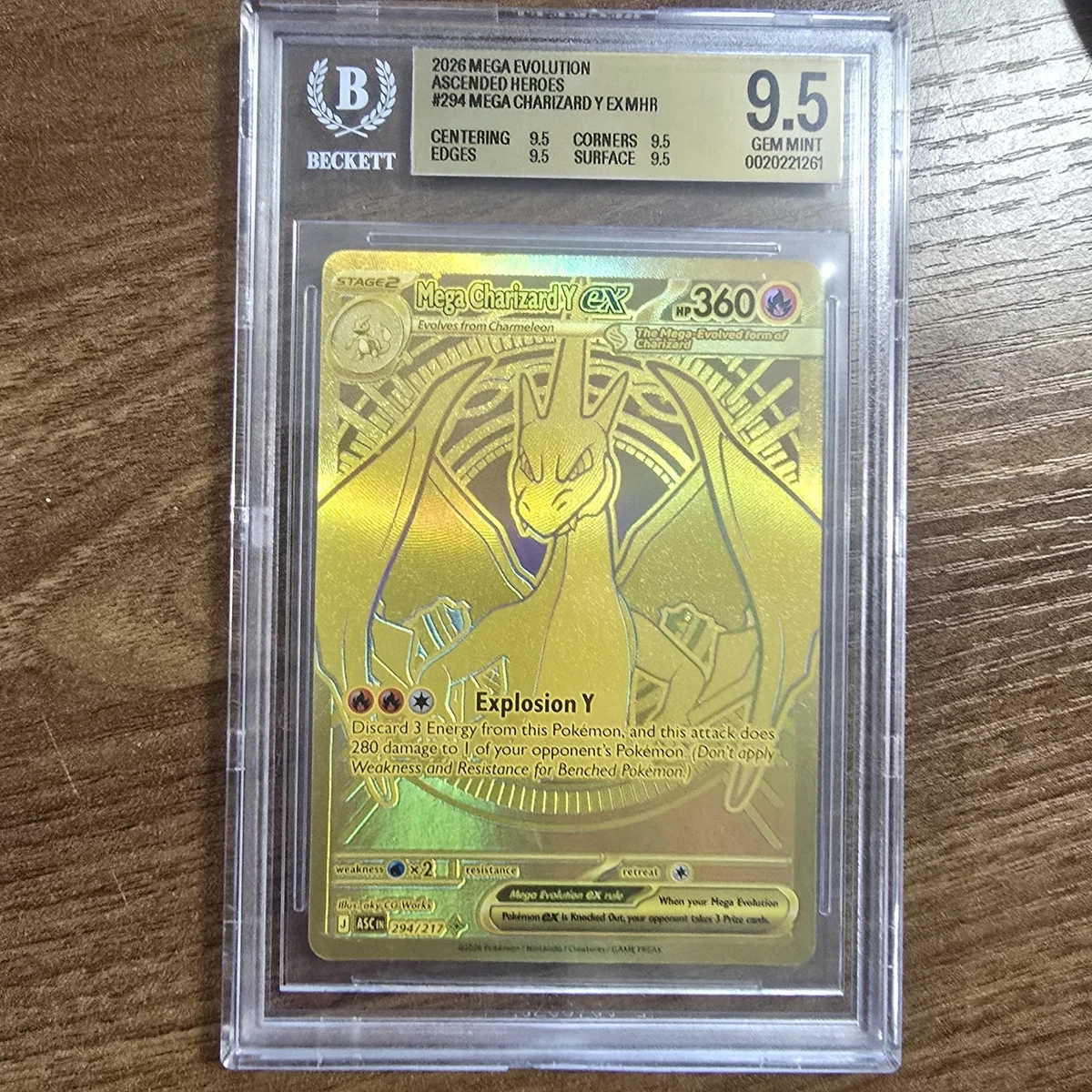 Pokémon TCG Beckett Grading Services (BGS) 9.5 Graded Collectible
