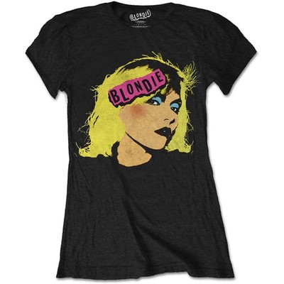 Ladies Blondie Debbie Harry Punk Rock offiziell Frauen T-Shirt Damen