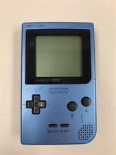 Nintendo Game Boy Pocket Handheld Console Ice Blue MGB-001 Tested  Working