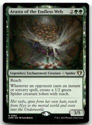 Arasta of the Endless Web - Commander Masters #885 Rare