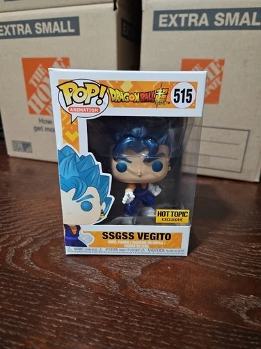 Funko Pop! Vinyl: Dragon Ball Z - SSGSS Vegito - Hot Topic (HT) (Exclusive) #515
