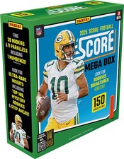 2025 Panini Score Football NFL Trading Cards Mega Box - 11 Parallels 🔥