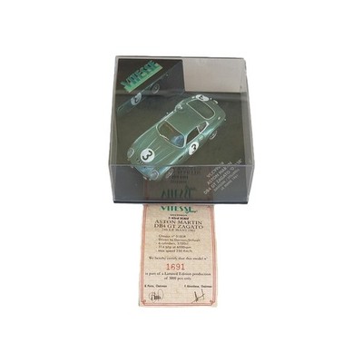 Vitesse VCC99059 1961 Aston Martin DB4 GT Zagato 0183R Le Mans 1:43 Scale Rare