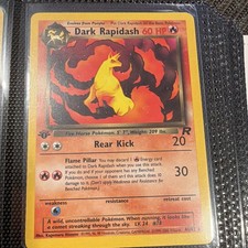 WotC Dark Rapidash 44/82 Team Rocket Regular Uncommon 1st edition 60 HP on eBay
