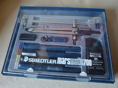 STAEDTLER MARS MATIC 700 Set technical Drawing Set Zirkel Technisches Zeichnen