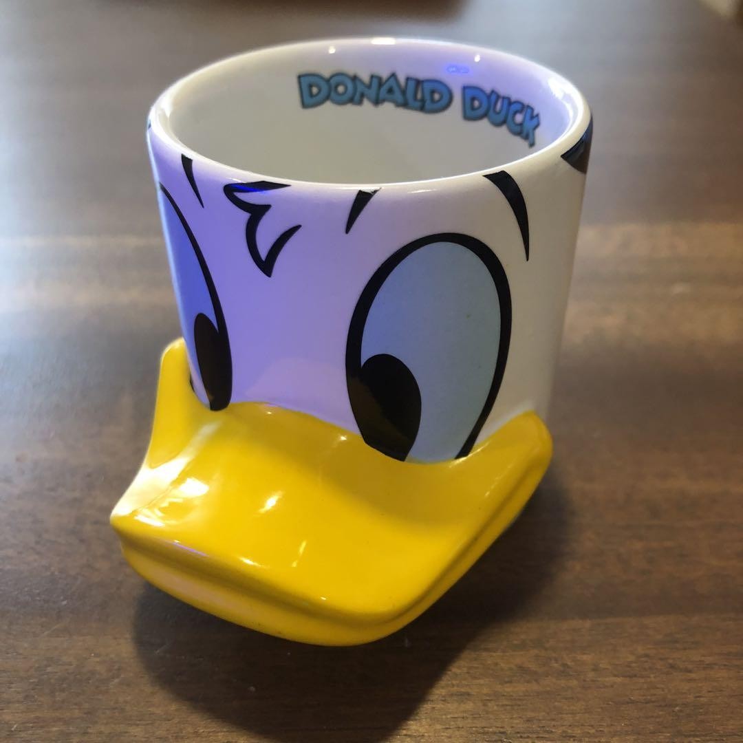 Disney Donald Duck Mini Espresso Mug - Vintage Collectible - Used