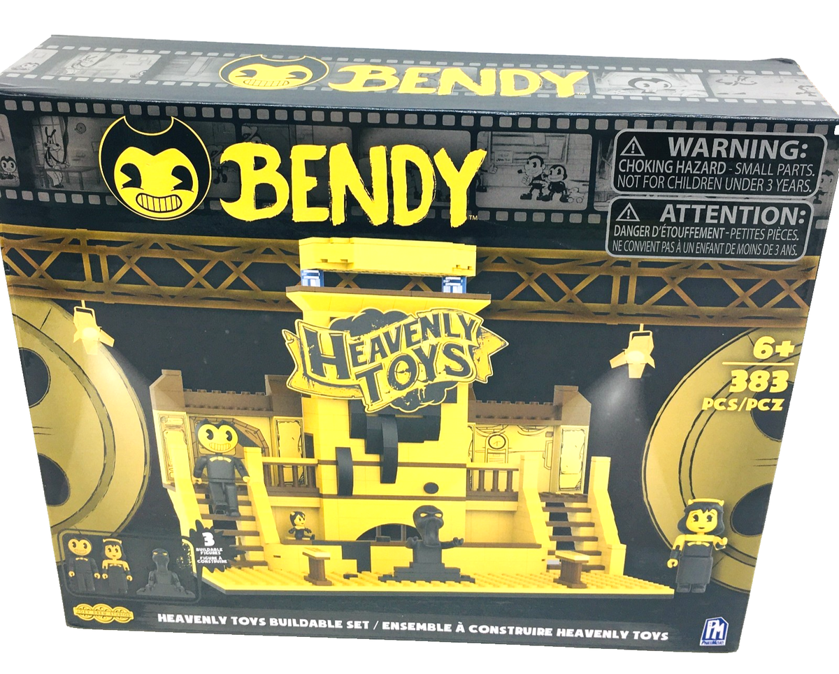 New BENDY Heavenly Toys Buildable Scene Set Lego-Like Complete