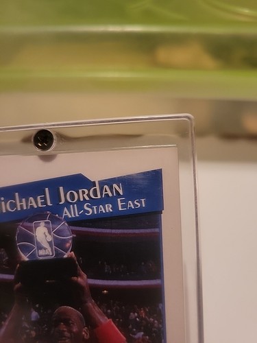 Micheal Jordan All-Star East 1988 MVP NBA HOOPS RARE 100% Authentic Card, #1X - Bild 3 von 6