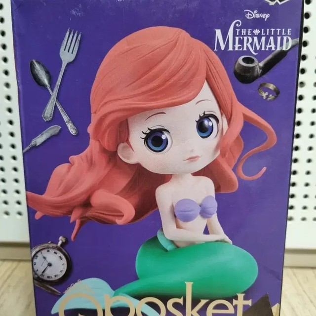 Banpresto Qposket Ariel Little Mermaid Figure New Sealed
