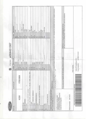DG1BR 7002 BSA Caja Cambios para FORD KA+ (CDU) Essential 2018 676615 - Imagen 8 de 10