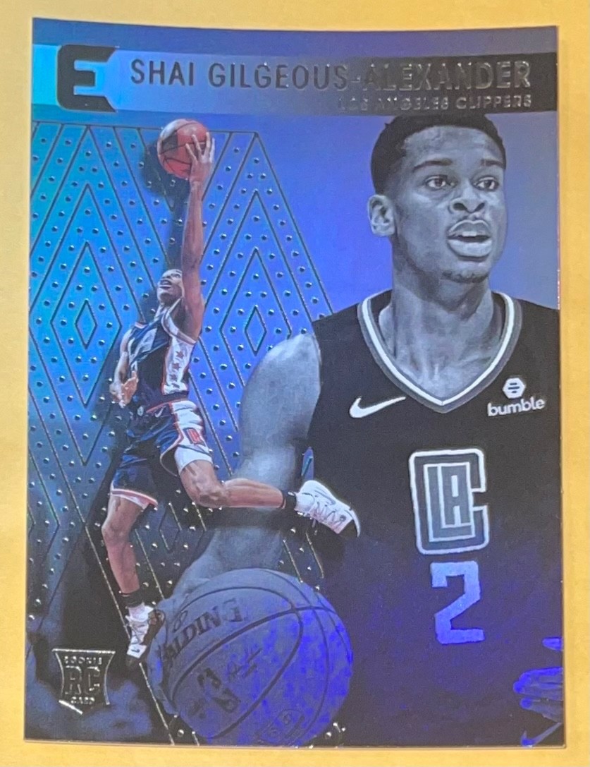 2018-19 Panini Chronicles Shai Gilgeous-Alexander Essentials Holo RC #216 MVP🔥