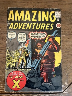 Amazing Adventures #4 (Marvel Comics September 1961)