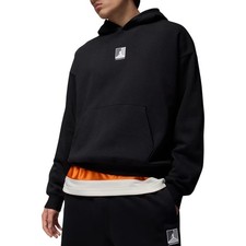 Jordan Felpa da Uomo con Cappuccio Brooklyn Fleece Graphic Nera Taglia S Codi...