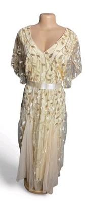 plus gold formal dress Plus Size Gold Maxi Evening Dress Mermaid Wedding Party Night Elegant Gown Gold / 2XL main image 0