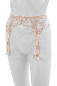 Agent Provocateur Womens Floral Adjustable Standard Garter Belt Pink Size 3