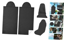Car Seat Towel Cover After Gym, Car Seat Cover Towel   Sweatproof, Black