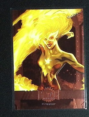 2024 SkyBox Metal Universe Marvel Avengers #93 Firestar Copper FX